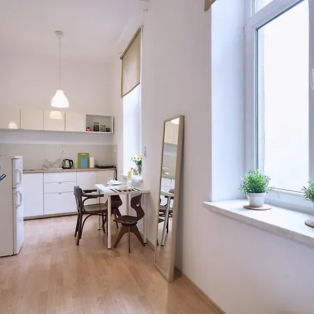 Apartman Quiet Studio In City Center Krakkó